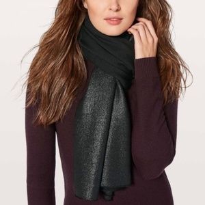 Lululemon All That Shimmers Foil Scarf